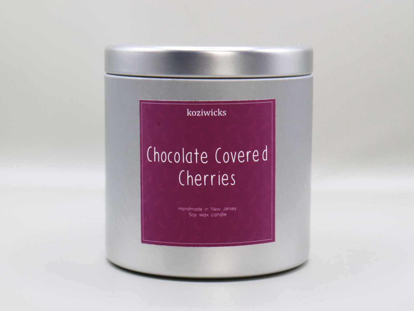 11.50 Oz Chocalate Covered Cherrie soy wax candle