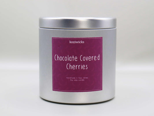 11.50 Oz Chocalate Covered Cherrie soy wax candle