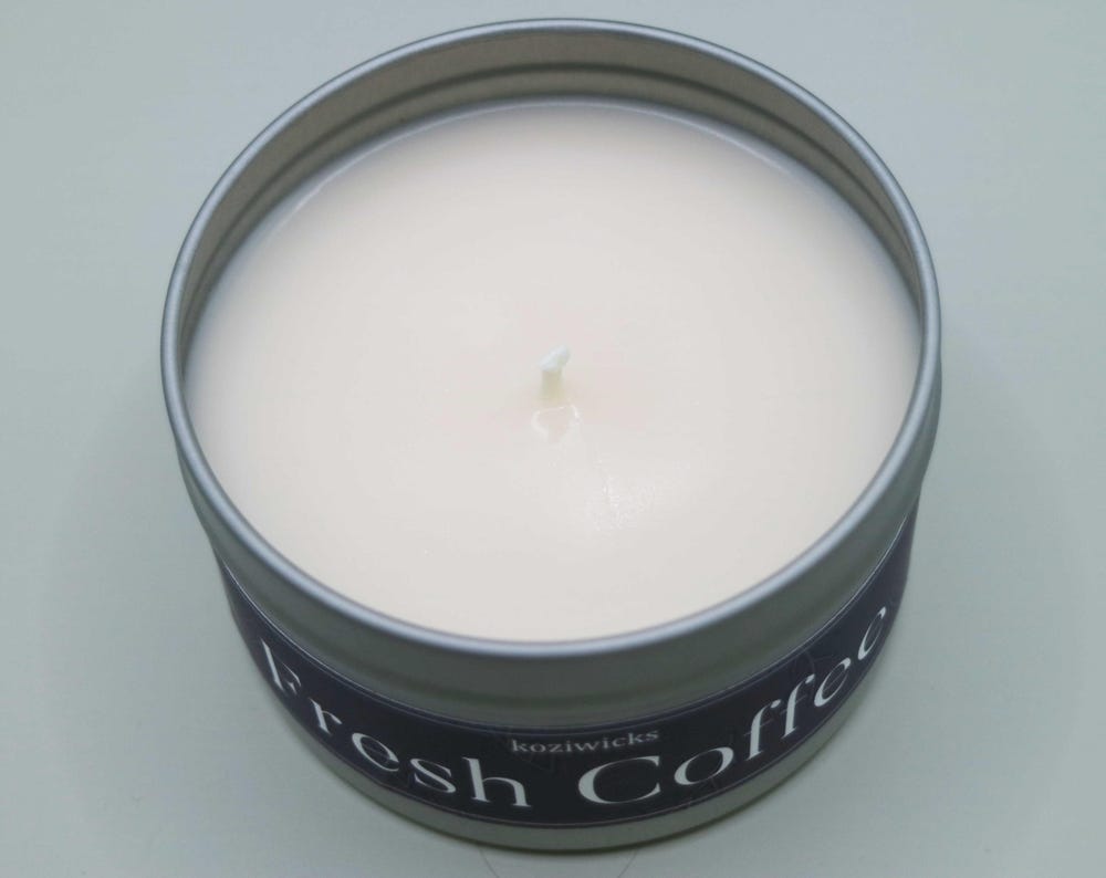 5.00 Oz Fresh Coffee Soy Candle