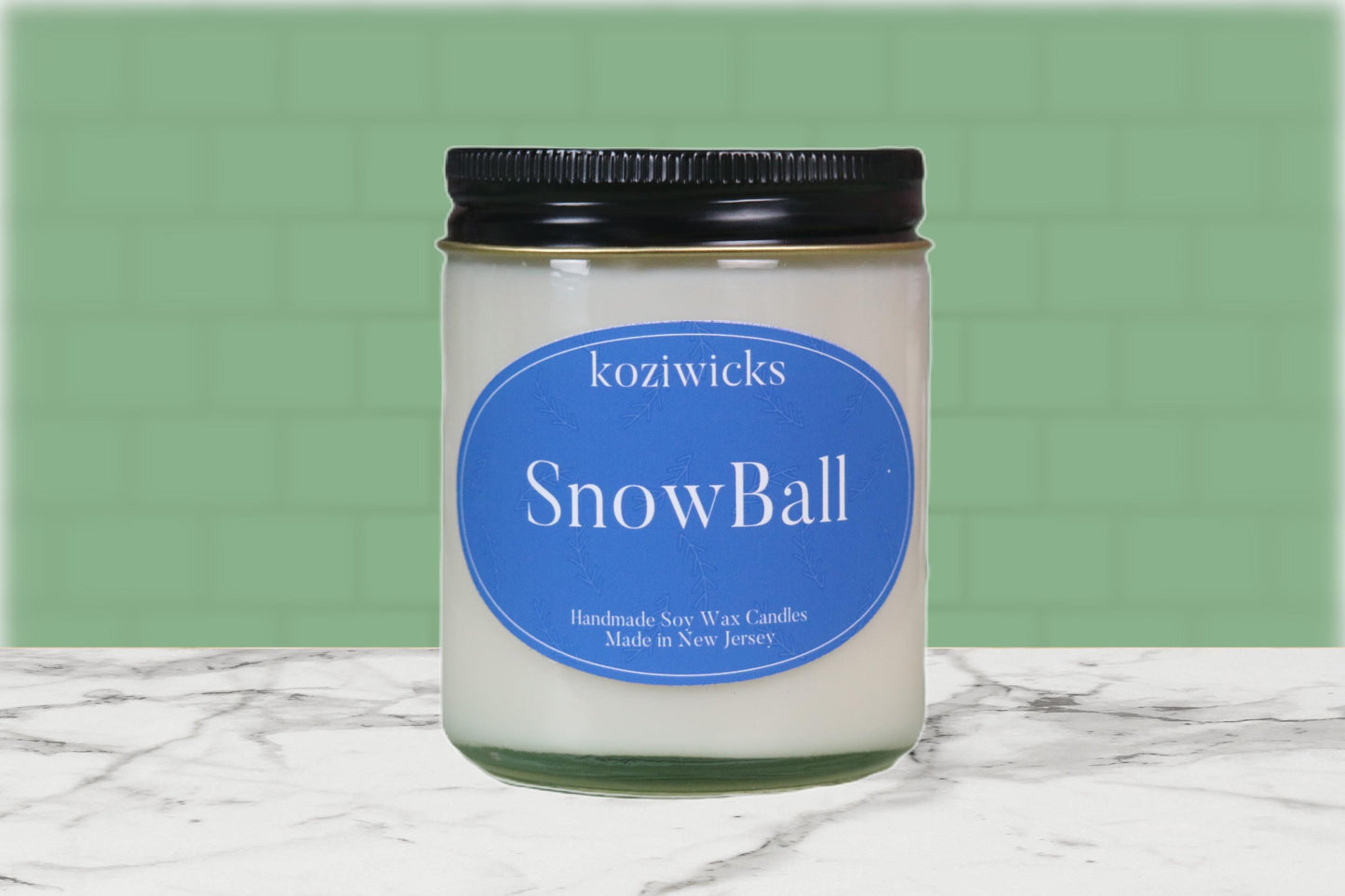 7oz Snow Ball Soy Candle