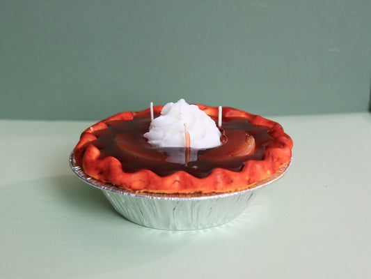 Hot apple pie soy candle