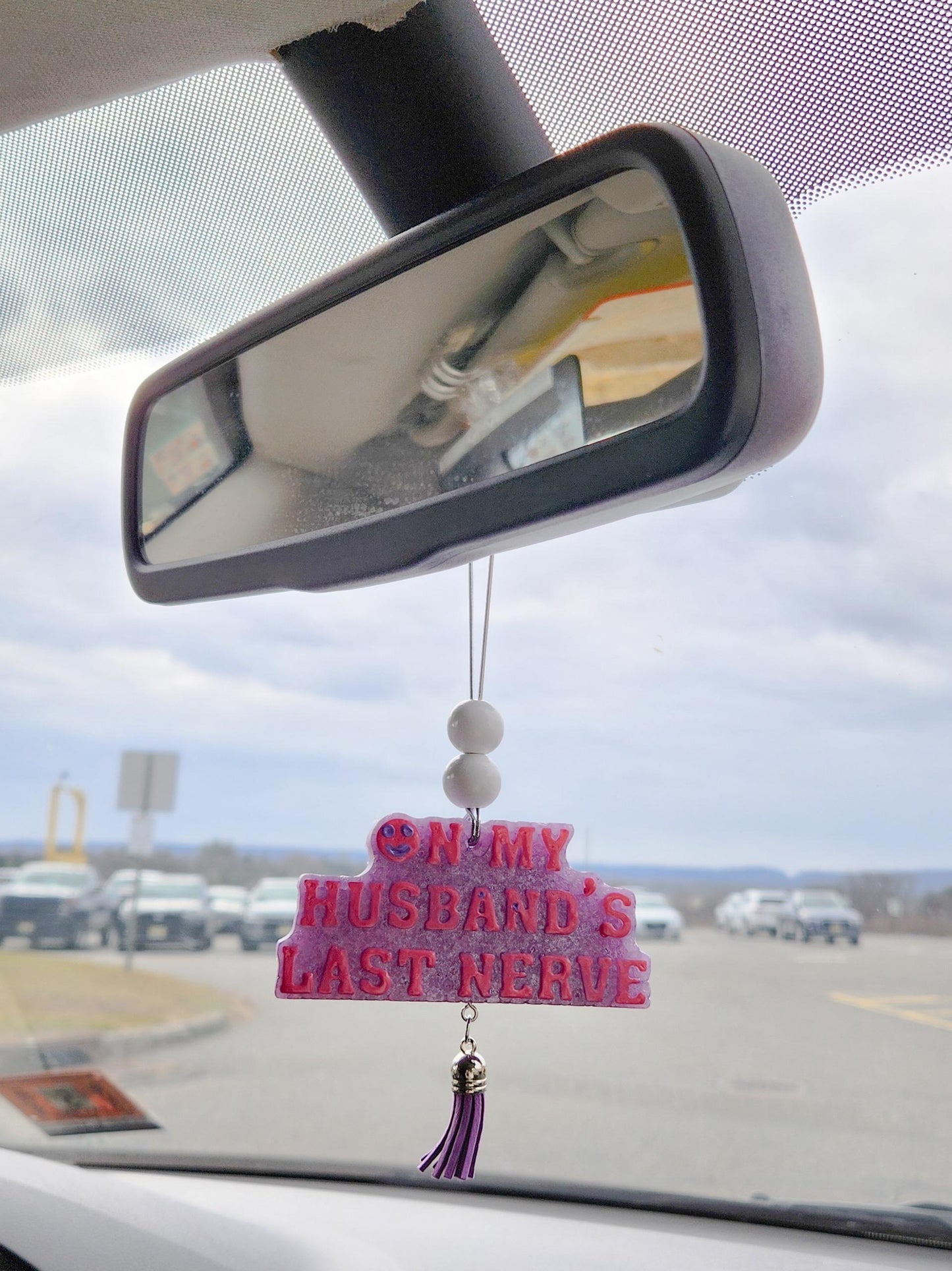 On my Husbands Last Nerve Car Freshie - Car Freshy - Car Air Fresher - Air Freshener for Car